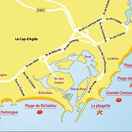 T3 Agde: Confort, Parking, Proche Plage Et Commerces, Capacite 5 Pers. - Fr-1-749-7 Agde